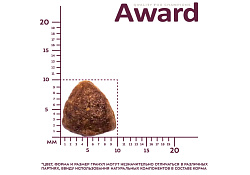 Award Adult Sterilized Сухой корм Авард для взрослых Стерилизованных кошек Индейка курица клюква цикорий 1,5 кг