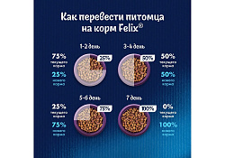 FELIX ДВОЙНАЯ ВКУСНЯТИНА Сухой корм Пурина Феликс для котят с курицей 600 г