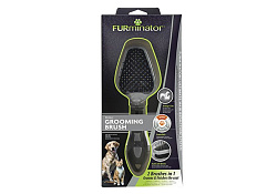 FURminator Dual Brush Щетка Фурминатор Двухсторонняя зубцы 12 мм 1 шт