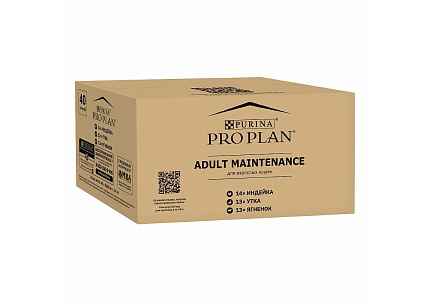 PRO PLAN ADULT Влажный корм Паучи ПРО ПЛАН для взрослых кошек Ассорти вкусов Индейка, Утка, Ягненок (цена за упаковку) 85г х 40шт