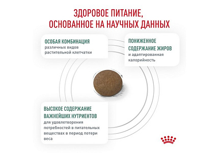 Royal Canin Satiety Weight Management Ветеринарный сухой корм Роял Канин Сэтайети Вейт Менеджмент для кошек Контроль избыточного веса 350 г