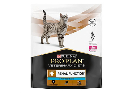 PRO PLAN VETERINARY DIETS NF RENAL FUNCTION ADVANCED CARE Сухой корм ПРО ПЛАН Ветеринарная диета для взрослых кошек для поддержания функции почек при хронической почечной недостаточности Поздняя стадия 350 г