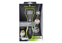 FURminator Adjustable deMatter Колтунорез Фурминатор для собак и кошек 1 шт