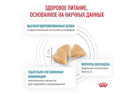 Royal Canin Hypoallergenic DR25 Ветеринарный сухой корм Роял Канин Гипоаллергенный для кошек Пищевая аллергия и непереносимость 2 кг