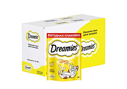 Dreamies Лакомство Дримис для кошек Подушечки с Сыром 140 г