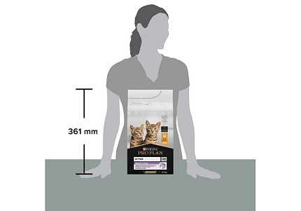 PRO PLAN HEALTHY START KITTEN Сухой корм ПРО ПЛАН для Котят, беременных и кормящих кошек Поддержание иммунитета и здорового развития с Курицей 1,5 кг