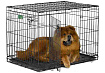 MidWest iCrate Double Door Dog Crate Клетка Мидвест 2 двери Черная 36")91х58х64h см