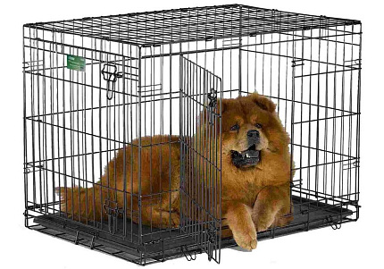 MidWest iCrate Double Door Dog Crate Клетка Мидвест 2 двери Черная 36")91х58х64h см