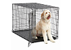 MidWest iCrate Dog Crate Клетка Мидвест 1 дверь Черная 48")122х76х84h см