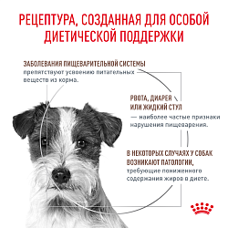 Сухой корм Royal Canin GASTROINTESTINAL LOW FAT SMALL DOGS (ГАСТРОИНТЕСТИНАЛ ЛОУ ФЭТ СМОЛ ДОГЗ) 1 кг