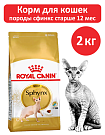 Сухой корм Royal Canin Sphynx Adult для взрослых кошек породы Сфинкс, 2 кг