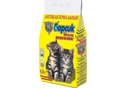 Барсик Наполнитель "Для котят" 4,54 л