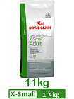 Сухой корм Royal Canin X-Small Adult PRO для взрослых собак мелких пород 11 кг