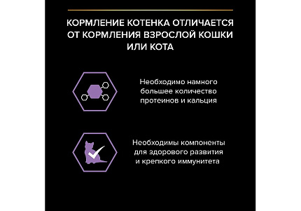 PRO PLAN KITTEN Влажный корм Паучи ПРО ПЛАН для котят с индейкой в соусе (цена за упаковку) 85г х 26шт