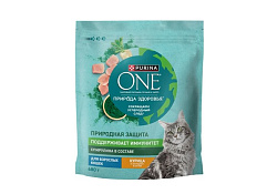 PURINA ONE SUPERFOOD Сухой корм Пурина УАН для взрослых кошек с курицей 680 г