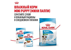 Royal Canin Mini Puppy Сухой корм Роял Канин Мини Паппи для Щенков Мелких пород в возрасте от 2 до 10 месяцев 2 кг