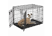MidWest iCrate Double Door Dog Crate Клетка Мидвест 2 двери Черная 36")91х58х64h см