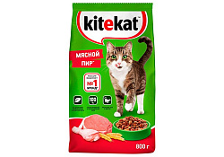 Kitekat Китикет Сухой корм для кошек Мясной пир 800 г