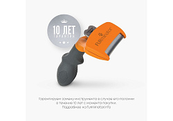 FURminator Medium Dog Long Hair Фурминатор для собак Средних пород с Длинной шерстью 1 шт