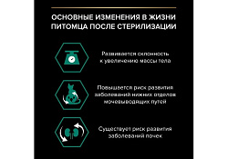 PRO PLAN Sterilised MAINTENANCE Влажный корм Паучи ПРО ПЛАН (Поддержание естественной защиты организма) для взрослых стерилизованных кошек и кастрированных котов с кроликом в соусе (цена за упаковку) 85г х 26шт