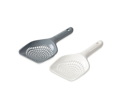 Savic Scoop Micro Совок Савик для кошачьего туалета Пластиковый Сетчатый Мелкие ячейки 22,5х11,5х4,5 см