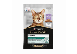 PRO PLAN SENIOR 7+ Влажный корм Паучи ПРО ПЛАН для пожилых кошек с индейкой в соусе (цена за упаковку) 85г х 26шт PRO PLAN SENIOR 7+ Влажный корм Паучи ПРО ПЛАН для пожилых кошек с индейкой в соусе (цена за упаковку) 85г х 26шт