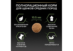 PRO PLAN OPTI START Сухой корм ПРО ПЛАН для щенков средних пород с курицей 12 кг
