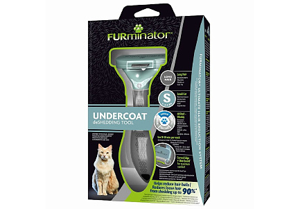 FURminator Small Cat Long Hair Фурминатор для Мелких кошек с Длинной шерстью 1 шт