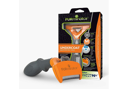 FURminator Medium Dog Long Hair Фурминатор для собак Средних пород с Длинной шерстью 1 шт