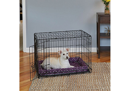 MidWest iCrate Double Door Dog Crate Клетка Мидвест 2 двери Черная 30")76х48х53h см