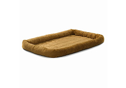 MidWest Quiet Time Pet Bed Лежанка Мидвест Меховая Коричневая 24") 61х46 см