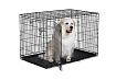 MidWest iCrate Double Door Dog Crate Клетка Мидвест 2 двери Черная 48")122х76х84h см