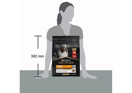 PRO PLAN DUO DELICE Сухой корм ПРО ПЛАН для взрослых собак средних и крупных пород с говядиной 2,5 кг