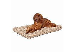 MidWest Ombre' Mocha Swirl Fur Pet Bed Лежанка Мидвест с завитками Плюшевая Мокко 42") 104х64 см