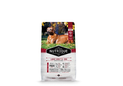 Vitalcan Nutrique Large Adult 6+ Turkey Сухой корм Виталкан для собак крупных пород старше 6 лет с Индейкой 3 кг