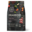 Беззерновой корм с живыми пробиотиками GRANDORF Fresh ADULT Duck & Sweet Potato (Свежее мясо утки с бататом для кошек) 400 г