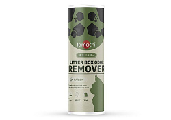 Тamachi Litter Box Odor Remover Carbon Порошок Тамачи для кошачьих туалетов Ликвидатор запаха 400 г