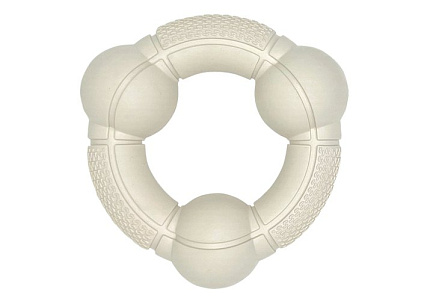 Просто Космос Игрушка-кольцо "Орбита" лунный бежевый Ø8 см