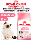 Сухой корм Royal Canin Kitten для котят до 12 месяцев 2 кг