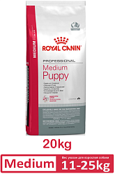 Сухой корм Royal Canin Medium Puppy PRO для щенков средних пород 20 кг