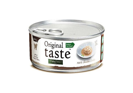Pettric Original Taste 100% Shredded Chicken in Sauce Беззерновые консервы Петрик для кошек Курица в соусе (цена за упаковку) 70г х 24шт