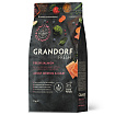 Беззерновой корм с живыми пробиотиками GRANDORF Fresh Adult MEDIUM & MAXI Salmon & Sweet Potato (Свежее филе лосося с бататом для собак средних и крупных пород) 1 кг