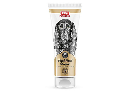 Bio PetActive Black Pearl Shampoo Шампунь Био ПетАктив для собак с Черной и темной шерстью 250 мл