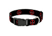 Buckle-Down Ошейник Бакл-Даун для собак с пластиковой застёжкой Дэдпул чёрный L 38-66см