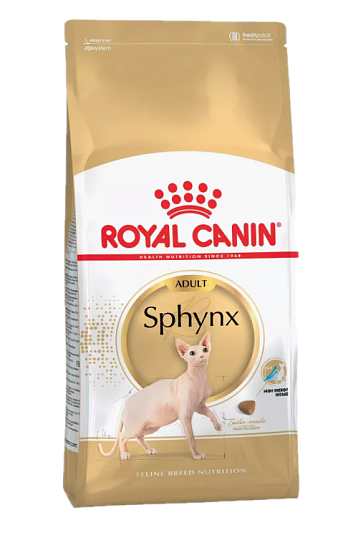 Сухой корм Royal Canin Sphynx Adult для взрослых кошек породы Сфинкс, 2 кг