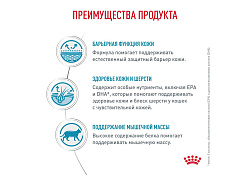 Royal Canin Skin & Coat Feline Ветеринарный сухой корм Роял Канин для Стерилизованных кошек с повышенной Чувствительностью кожи 3,5 кг