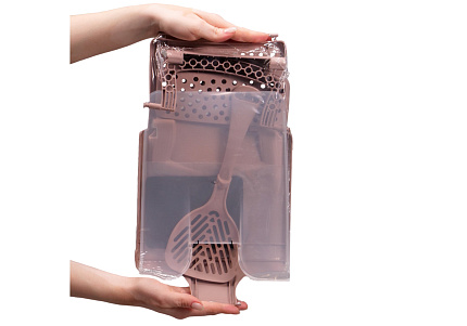 MPS Netta МПС Био-туалет с совком 54х39х40 см Коричневый