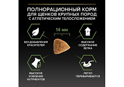 PRO PLAN OPTI START Сухой корм ПРО ПЛАН для щенков крупных пород с атлетическим телосложением с курицей 12 кг