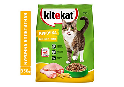 Kitekat Китикет Сухой корм для кошек Аппетитная Курочка 350 г