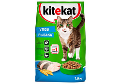 Kitekat Китикет Сухой корм для кошек Улов Рыбака 1,9 кг